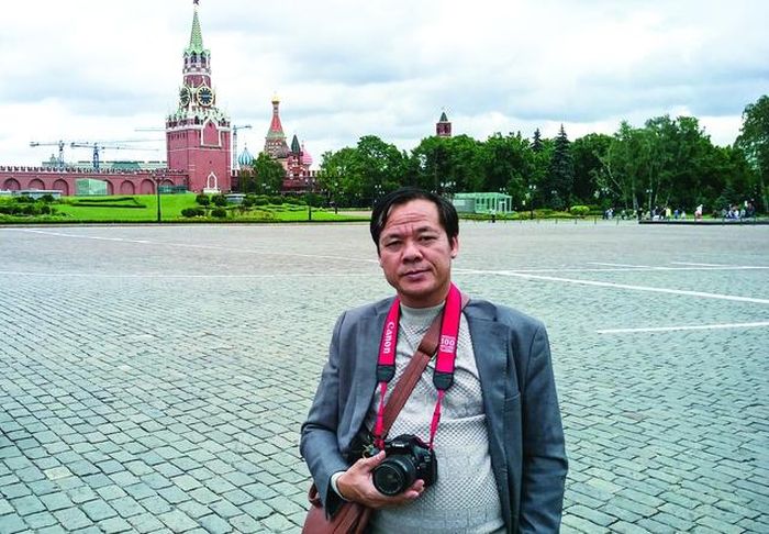 Nhà báo Uông Thái Biểu.