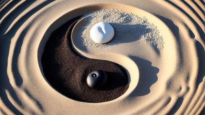 Âm dương ngũ hành tạo nên nhiều nét văn hóa bí ẩn. Ảnh: Kinh Dịch Lục hào.