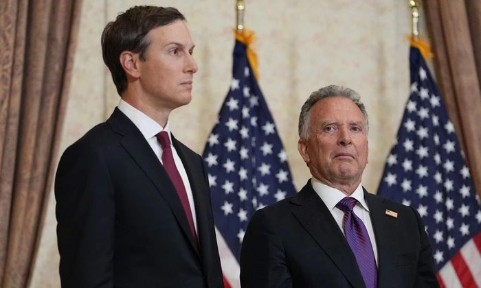 Đặc phái viên Witkoff và Jared Kushner được cho là đang đến Thụy Sĩ để nối lại các cuộc đàm phán với Iran. Ảnh: Reuters.