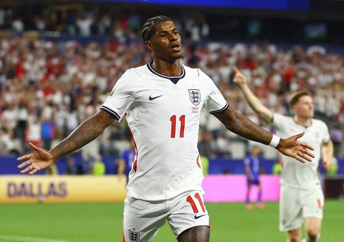 Rashford tỏa sáng khi vào sân từ ghế dự bị. Ảnh: Reuters.
