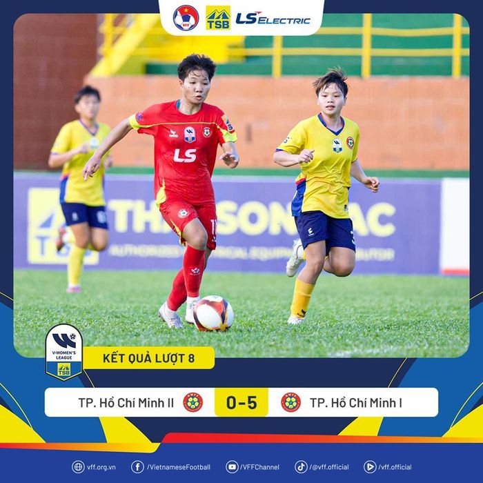 ĐKVĐ TP.HCM I có màn ra quân ấn tượng khi vượt qua TP.HCM II với tỷ số đậm 5-0