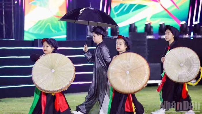 Sắc màu văn hóa của thiếu nhi vùng Kinh Bắc.