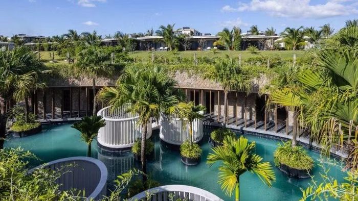 Hidden Spa-Water Hope hình thành từ ý tưởng kiến tạo một không gian hài hòa với tự nhiên, khai thác đặc trưng địa hình và chất liệu vùng ven biển Cam Ranh. (Ảnh: T.C)