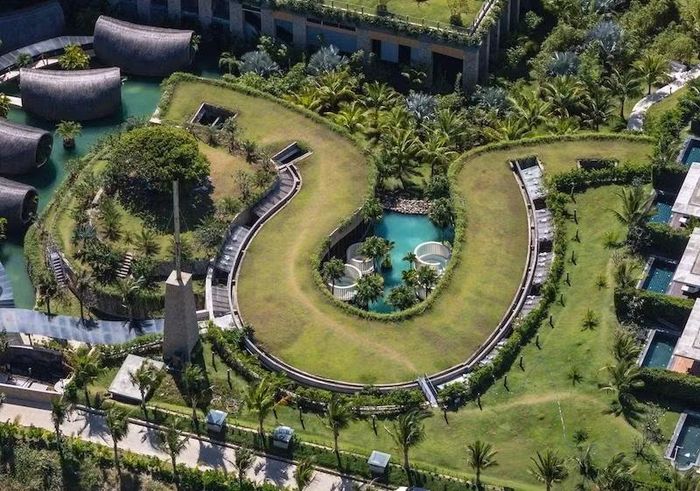 Không gian ưu tiên sắc xanh và vật liệu địa phương. (Ảnh: T.C)