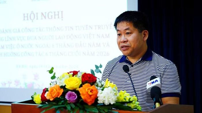 Phó Giám đốc Trung tâm Lao động ngoài nước (Bộ Nội vụ) Nguyễn Xuân Tạo.