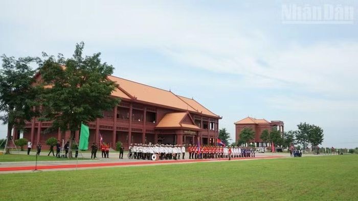 Khu di tích lịch sử quân sự Techo Koh Thmor X16. (Ảnh: ĐINH TRƯỜNG)