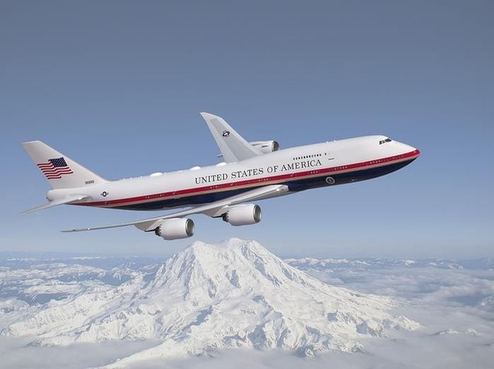 Chuyên cơ Air Force One mới của Tổng thống Mỹ Donald Trump - Ảnh: BOEING