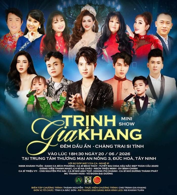 Mini show của ca sĩ Trịnh Gia Khang