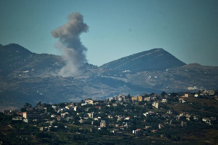 Khu vực miền Nam Lebanon bị Israel oanh kích. Những đòn tấn công tiêu diệt Hezbollah của Israel vào Lebanon đang cản trở tiến trình đàm phán Mỹ-Iran. Ảnh: AP