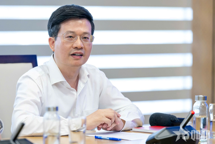 PGS, TS Đỗ Chí Nghĩa phát biểu.