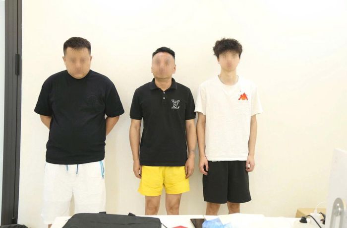 Các đối tượng người Trung Quốc tạm trú bất hợp pháp, hoạt động trái phép trên không gian mạng.
