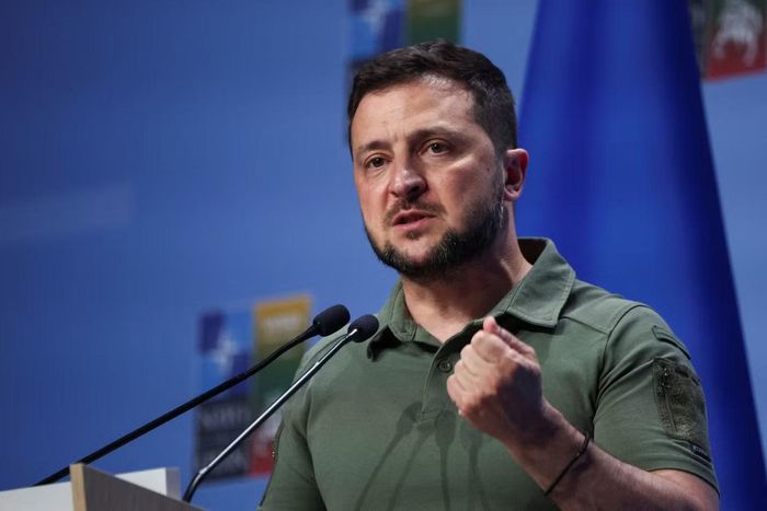 Tổng thống Ukraine Volodymyr Zelensky. (Ảnh: Reuters)