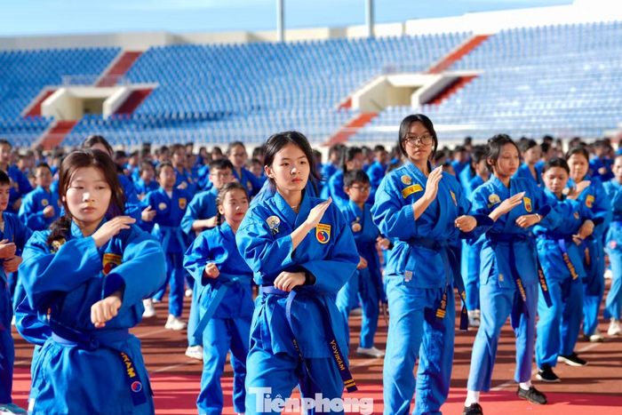 Đây là hoạt động có ý nghĩa hướng tới chào mừng Đại hội Đoàn toàn quốc lần thứ XIII, đồng thời góp phần tôn vinh và lan tỏa những giá trị tốt đẹp của Vovinam - môn võ thuật truyền thống mang đậm bản sắc văn hóa dân tộc Việt Nam.