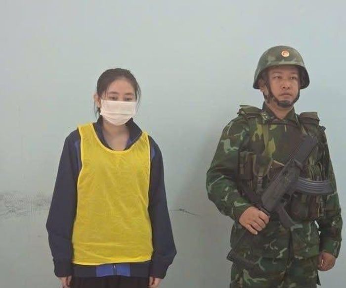 Đối tượng Trần Như Ngọc bị bắt giữ.