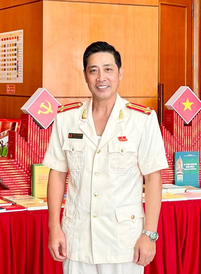 NSƯT Hồ Phong hiện là Trung tá công an.