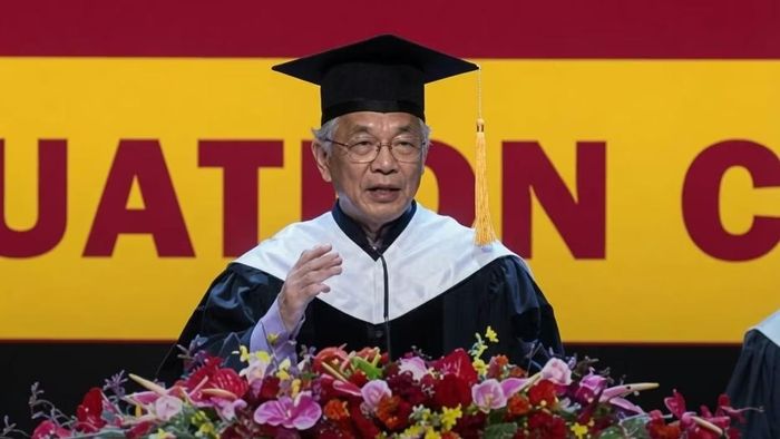 Ông Chen Ching-ho, Hiệu trưởng Đại học Shih Hsin (Đài Loan - Trung Quốc). Ảnh: Audacy