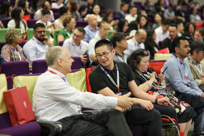 Các học giả, nhà nghiên cứu và chuyên gia trong lĩnh vực quản trị tham dự Hội thảo chính lần thứ 14 của AAOM tại RMIT Việt Nam, TP.HCM