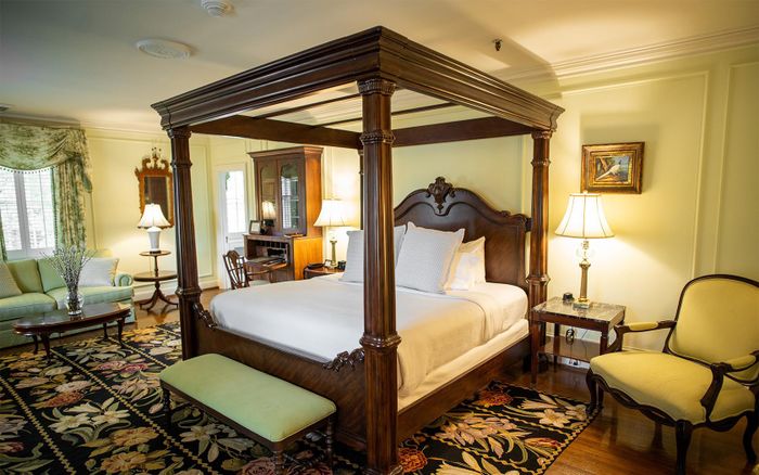 Nội thất bên trong căn phòng ở khách sạn The Graylyn Estate. Ảnh: The Graylyn Estate