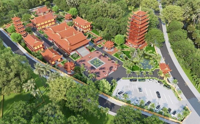 Quy hoạch tổng thể công trình xây dựng chùa Da được phê duyệt.