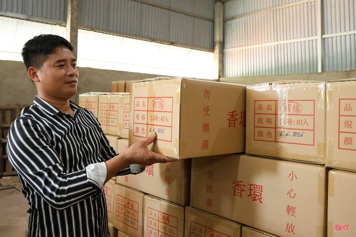 Sản phẩm trầm hương Quốc Thạch xuất khẩu sang thị trường Đài Loan.