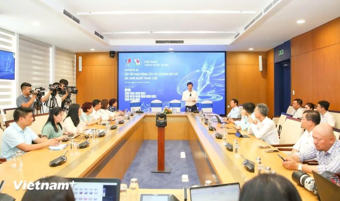 Ông Trần Trọng Dũng, Phó Chủ tịch Hội Nhà báo Việt Nam. (Ảnh: Sơn Hải)