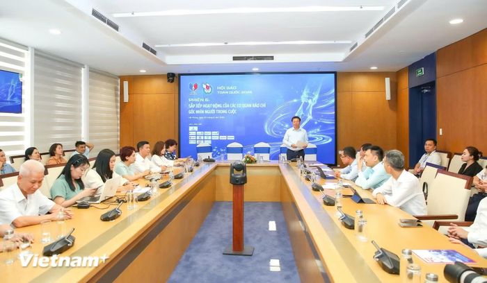 Quang cảnh buổi thảo luận. (Ảnh: Sơn Hải)
