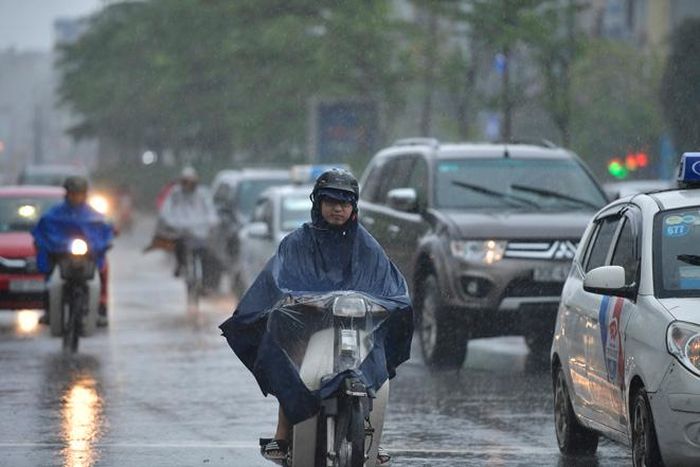 Bắc Bộ, Trung Bộ và Nam Bộ có mưa dông cục bộ