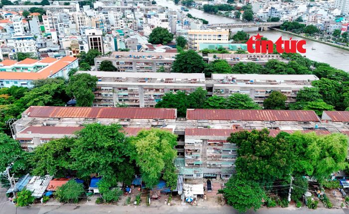 Cụm chung cư cũ Thanh Đa cũng nằm trong dự án khu đô thị Bình Quới - Thanh Đa đợt này.