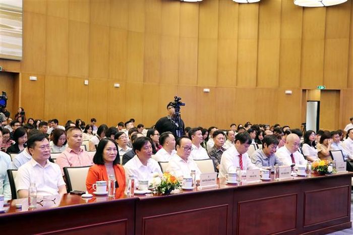 Các đại biểu dự phiên bế mạc. Ảnh: Mạnh Tú/TTXVN