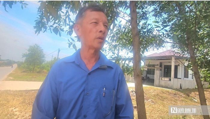 Ông Nguyễn Đức Hùng, Trưởng thôn Nại Hiệp, đã kiến nghị nhiều lần về tình trạng ô nhiễm tại bãi rác tập trung Triệu Phong.