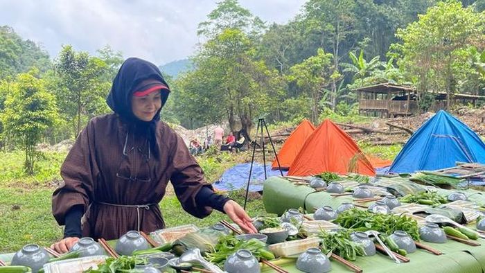 Chị Nguyễn Thị Thu Nga - Chủ Khách sạn Sơn Nữ, cũng là người đứng ra đầu tư dự án du lịch sinh thái tại Lủng Páng.