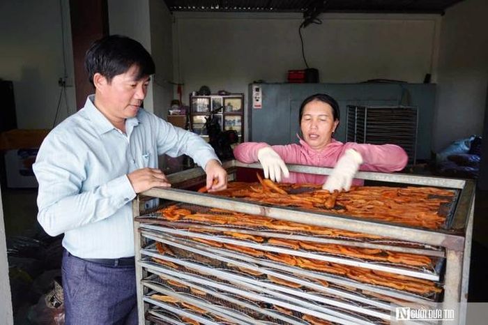 Nghề khoai deo mang lại nguồn thu nhập đáng kể cho người dân địa phương.