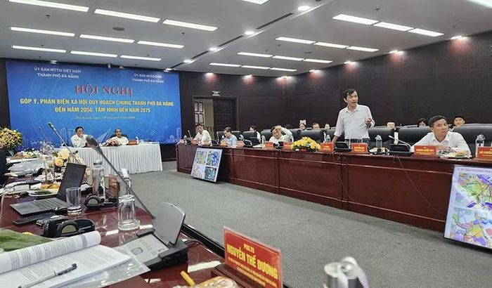 TS Lê Hùng trình bày phản biện đối với đồ án Quy hoạch chung TP Đà Nẵng đến năm 2050, tầm nhìn 2075.