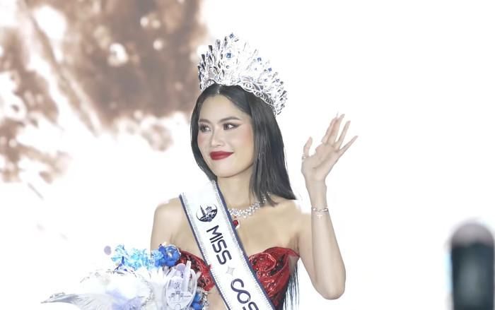 Nam Anh sẽ mang sash TP.HCM đến với cuộc thi Miss Cosmo Vietnam trong thời gian tới.