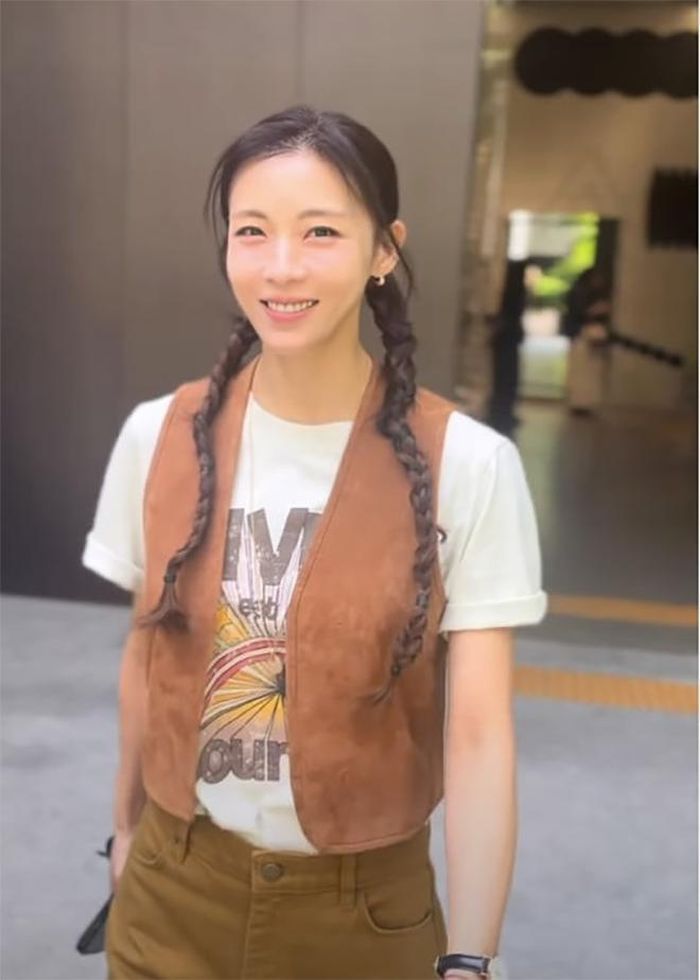 Hình ảnh được nữ diễn viên Ha Ji Won chia sẻ mới đây.