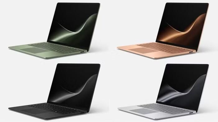 Màu sắc của Surface Laptop 8