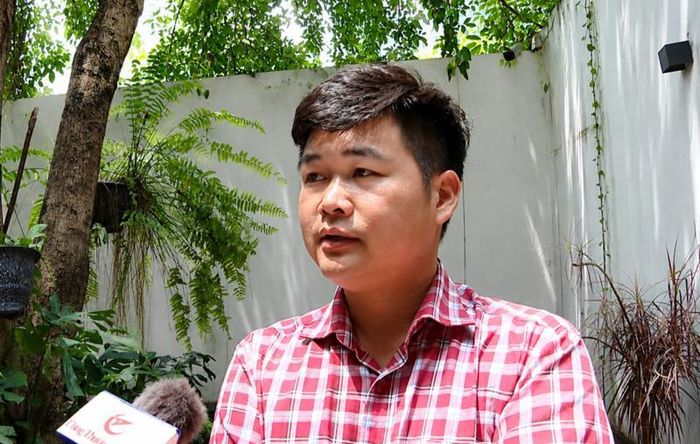 Ông Dương Văn Hạnh, đại diện Công ty TNHH Hyosung Việt Nam trao đổi với Báo Công Thương. Ảnh: Thừa Ngọc