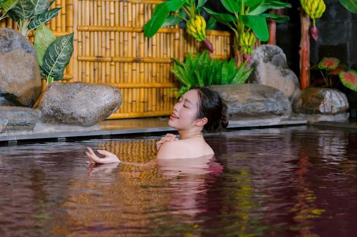 Không gian khu Onsen tại Amare. Ảnh minh họa