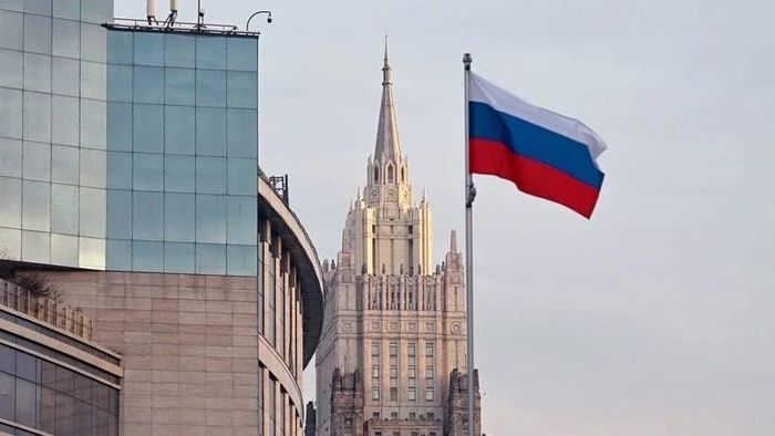 Một góc tòa nhà Bộ Ngoại giao Nga ở thủ đô Moscow. Ảnh: AA