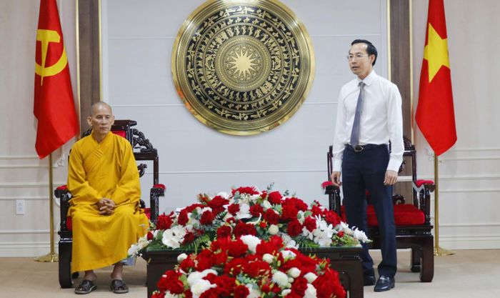 Phó Bí thư Thường trực Tỉnh ủy, Chủ tịch HĐND tỉnh Nguyễn Thanh Nhàn tin tưởng các hoạt động Phật sự trong nhiệm kỳ mới sẽ có nhiều thành công mới, nhiều kết quả mới.