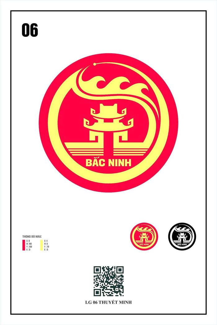 Mẫu logo 06 vào vòng chung kết cuộc thi.