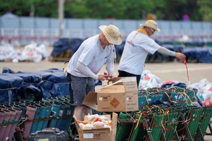 Nhiều công nghệ mới sẽ được đội Đức mang tới vào đêm trình diễn thứ 4 DIFF 2026. Ảnh: NGỌC HÀ