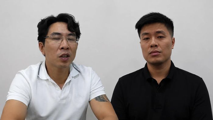 Đối tượng Lê Trần Nhật Thọ và Vũ Duy Tùng.