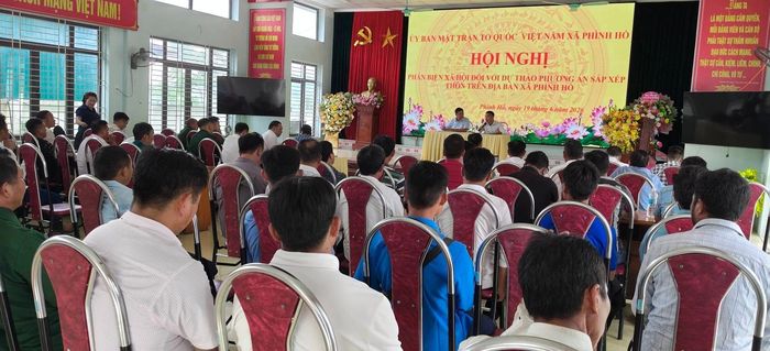 Quang cảnh hội nghị.