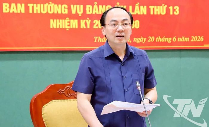 Đồng chí Nguyễn Đăng Bình kết luận Hội nghị.