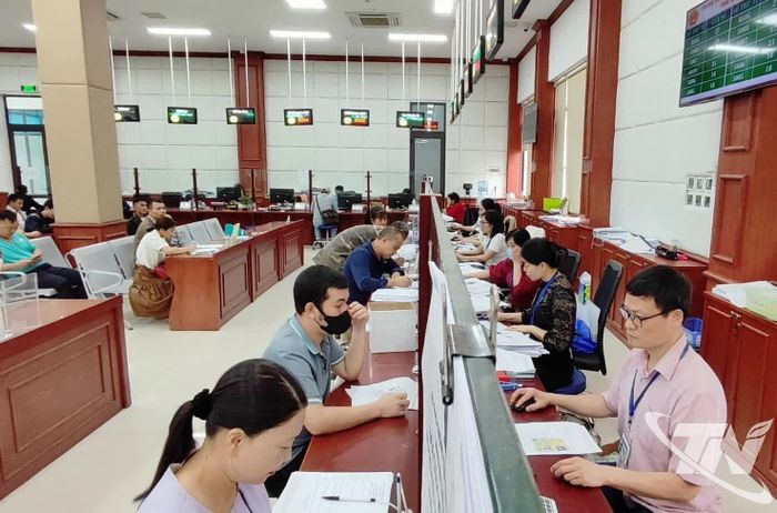 Trung tâm Phục vụ hành chính công tỉnh Thái Nguyên.