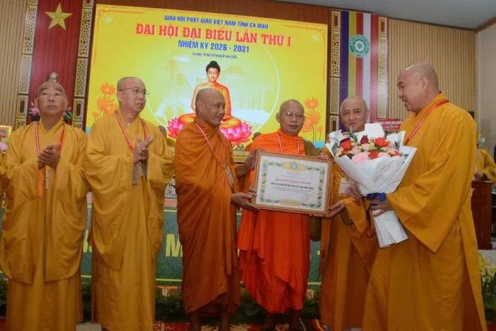 Trung ương Giáo hội ghi nhận, tri ân đóng góp của chư tôn đức thành viên Ban Trị sự GHPGVN tỉnh Cà Mau trong nhiệm kỳ qua