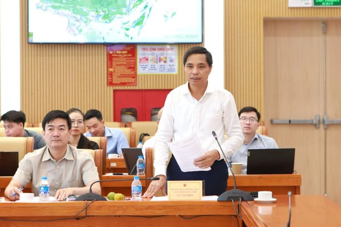 Ông Vũ Văn Diện, Phó chủ tịch Thường trực UBND tỉnh Quảng Ninh đã tiếp thu ý kiến của Hội đồng thẩm định.