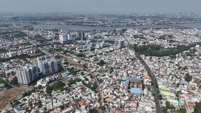 Diện mạo TP Đồng Nai nhìn từ trên cao.