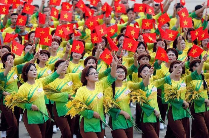 Lòng tin của nhân dân là nguồn lực lớn nhất của quốc gia (Trong ảnh: Khối nông dân Việt Nam tại Lễ diễu binh, diễu hành kỷ niệm 80 năm Cách mạng Tháng Tám thành công và Quốc khánh 2/9). Ảnh: Đức Thanh